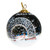 Blown Glass Christmas Ornament | Arch Jackson Hole Wyoming Night | Hand Painted Inside | Original Art | Includes Gift Box