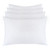 LB LAURA BENASSE LIVE THE DESIGN Queen Size Bed Pillows for Sleeping 4 Pack, Hotel Pillows for Side Back & Stomach Sleepers, Down Alternative Microfiber Super Soft Plush Washable - Set of 4