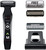 MANGROOMER 2.0 Professional Body Groomer, Ball Groomer & Body Trimmer With Propivot Flexing Head, 3 trimmer Combs, Wet/ Dry & A Free Bonus Foil!
