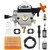 4180-120-0615 FS91 FS91 R Carburetor For Stihl FS111R FS111 FS111RX Trimmer Brush Cutter KM91R KM110R FC91 FC111 FC96 FS91R Tune Up Kit HT103 Air Filter Fuel line Parts
