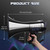 MyMealivos Megaphone with Siren Bullhorn 50 Watt Bullhorn Speaker with Detachable Microphone, Portable Lightweight Strap & 3.5mm Aux Input (Soot+Battery)
