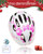 Girl Helmet for Bike,Kids Bike Pink Helmet for Girls Approximately Ages 3-10 Years Adjuastable and Multi-Sport, from Toddler to Kids CPSC Certicated