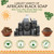 African Black Soap Paste 16 oz. / 1 lb. - 100% Raw Pure Natural From Ghana. Acne Treatment, Aids Against Eczema & Psoriasis, Dry Skin, Scars and Dark Spots. Great For Pimples, Blackhead.