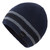 OMECHY Mens Winter Beanie Hat Oversized Warm Knit Fleece Lined Short Beanie Ski Skull Cap Navy