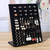 Homeanda Velvet L-Shaped 50 Slots Ring Earring Jewelry Display Tray Organizer Holder (Black)