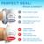 100% Waterproof Cast Covers for Shower Arm - Tight Seal - 3pk Adult Reusable Cast Protectors - Half Arm Bag Sleeves