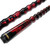 Jian Ying 2-Piece Joint 9 Ball Pool Cue Stick Hardwood Women Billiard Cues Kit (Wine -20oz)