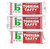 Bonomo Turkish Taffy Candy Variety Bundle (3 Pcs/Flavor) - Vanilla, Chocolate, Banana, and Strawberry