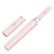 Best Crystal Glass Nail File – Perfect for Women & Girls - Long Lasting Double Sided Tempered Glass – Professional Salon Manicure/Pedicure Filing Tool for Natural Nails - with Case - Light Pink