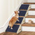 Dog Ramps for Stairs, Wooden Pet Ramp Stairs for Small Medium Dogs, Non-Slip Dog Pet Steps for Any Staircase, Stair Ramp for Injured Dogs with Anti-Slip Strip, 4 Pack