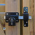 GateMate Long Throw Gate Lock, Euro Profile Gate Lock for Sheds, Gates & Garage Doors, Keyed Outside & Inside Thumb Turn, 316 Stainless Steel, for Wooden Gates & Doors Up to 2” (50mm), 5 Keys