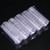 100 Pcs 25 mm Coin Holder Capsules Clear Round Plastic Coin Container Case for Coin Collection Supplies