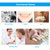 Angzhili Acrylic False Teeth for Halloween - Horror Denture Teeth Sets, Shade A3, Upper And Lower Sets (168pcs)