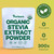 Purisure Stevia Concentrated Powder,125 g, Premium Zero Calorie Sweetener - Powdered Pure Stevia Extract, Natural Powder for Baking - No Aftertaste, Non-GMO, Keto Friendly- 846 Servings