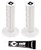 White Ruffian ODI MX Bike Grips Half Waffle 7/8" Handlebars Comes with Grip Glue White Ruffian ODI MX Bike Grips Half Waffle 7/8" Handlebars Comes with Grip Glue