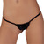 ETAOLINE Women's Low Rise Micro Back G-string Thong Panty Underwear (Small, 5 Pack (5 Colors))