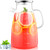1 Gallon 128oz Glass Pitcher,Water Pitcher with Full Seal Lid and Spout, Glass Carafe for Hot/Cold Drink, Water Jug for Iced Tea, Coffee, Juice, Milk, Beverage 1 Gallon 128oz Glass Pitcher,Water Pitcher with Full Seal Lid and Spout, Glass Carafe for Hot/Cold Drink, Water Jug for Iced Tea, Coffee, Juice, Milk, Beverage