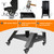 Universal Mobile Stand for Masterbuilt 30 inch & 40 inch Digital Electric Smoker, Universal Leg Extension Kit with Wheels for Masterbuilt Vertical Electric Smoker, Black, All Steel Mobile Stand Base Universal Mobile Stand for Masterbuilt 30 inch & 40 inch Digital Electric Smoker, Universal Leg Extension Kit with Wheels for Masterbuilt Vertical Electric Smoker, Black, All Steel Mobile Stand Base