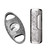 CIGARLOONG Cigar Cutter and Lighter Set Sharpening Blade Engraved Cigar Guillotine and Retro Carved Lighter(Color:Silver)