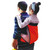 Lightweight Kids Carrier Belt Hiking Back Pack Belt Outdoor Children Lift Sling for Transferring Children to Car,Wheelchair,Vehicle,Bed,Chair (Orange)