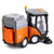 Toy To Enjoy Street Sweeper Toy Truck with Light & Sound Effects - Friction Powered Wheels, Removable Garbage Can & Rotating Brushes - Heavy Duty Plastic Cleaning Vehicle Toy for Kids & Toddlers