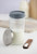 Kilner Kefir Set 0.5Litre Wide Mouth Jar with Silicone Strainer Cap Beech Wood Measuring Spoon & Stainless Steel Lid, Make Probiotic Drinks Kilner Kefir Set 0.5Litre Wide Mouth Jar with Silicone Strainer Cap Beech Wood Measuring Spoon & Stainless Steel Lid, Make Probiotic Drinks