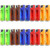 20 Pack Refillable Butane Cigarette Lighter with LED Flashlight