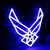 WittyRhE Air Force Wings Neon Signs Veteran Neon Lights Wall Decor for Man Cave Bedroom Bar Army Themed Gift Art for Christmas Party-14.33 x 13 IN-USB Powered-Acrylic WittyRhE Air Force Wings Neon Signs Veteran Neon Lights Wall Decor for Man Cave Bedroom Bar Army Themed Gift Art for Christmas Party-14.33 x 13 IN-USB Powered-Acrylic