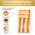 Umilife Bamboo Kitchen Drawer Organizer, 8 Inch Silverware Utensils Tray Holder for Small Drawer, Wood Caddy for Flatware Cutlery Knives Umilife Bamboo Kitchen Drawer Organizer, 8 Inch Silverware Utensils Tray Holder for Small Drawer, Wood Caddy for Flatware Cutlery Knives