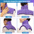 HTP Relief Microwave Heating Pad for Neck and Shoulders | A Plush Microwavable Heating Pad with Relaxing All Natural Lavender Blend - Relieve Back Pain, Shoulders Pain, Tension & Stress - Purple Plus
