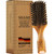 Since 1869 Hand Made in Germany - Robust Craftsman 100% Boar Bristle Hair Brush for Men, Suitable For Thin To Normal Hair, Firm, Naturally Conditions Hair, Improves Texture and Stimulates the Scalp