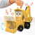 Stinky & Dirty Show, Backhoe Loader 11.5-inch Deluxe Vehicle with Accessories, Pretend Play