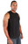 DEVOPS 3 Pack Sleeveless Men's Muscle Shirts Dry Fit Tank Top (Large, Black/Blue/Red)