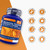 Turmeric Curcumin Plus Glucosamine and Chondroitin Complex with Vitamin C, Rosehip, Ginger and Zinc. 90 Capsules