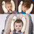 StoHua Adjustable Infants and Baby Neck Head Support,U-Shape Children Travel Pillow Cushion for Car Seat,Offers Protection Safety for Kids