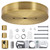 Canomo 6 Inch Antique Brass Ceiling Lighting Canopy Kit Ceiling Plate Cover for Single Pendant Light and Chandelier with All Hardware Includes Loop, Cross Bar and Mounting Screws Canomo 6 Inch Antique Brass Ceiling Lighting Canopy Kit Ceiling Plate Cover for Single Pendant Light and Chandelier with All Hardware Includes Loop, Cross Bar and Mounting Screws