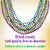 THE MARDI GRAS KREWE Beads Purple Green and Gold Necklaces - 33 inch 7mm - 6 Dozen, 72 Pieces