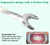 Sino Dental Group Stainless Steel Photo Retractor Orthodontic Cheek Retractor Photography Double Ended (Long)