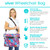 Vive XL Wheelchair Bag - Waterproof, Scratch-Resistant, Double-Stitched, Machine Washable Accessory for Adults, Seniors, 15 Colors - Storage Walker Backpack to Hang on Back of Wheel Chair Vive XL Wheelchair Bag - Waterproof, Scratch-Resistant, Double-Stitched, Machine Washable Accessory for Adults, Seniors, 15 Colors - Storage Walker Backpack to Hang on Back of Wheel Chair