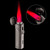 Cobber Torch Lighter, Quad 4 Jet Red Flame Refillable Butane Cigar Lighter with Punch (Gunmetal Gray)
