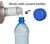 Sneak Alcohol Caps Anywhere, Reseal Your Water Bottle Perfectly 28mm (12) | Leak Free, Fits Fiji | Bootleg, Smuggle, Hide Liquor to Concerts, Sports, Festivals | 12 Blue Screw Lids