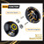 MAGICYOYO N11 Professional Unresponsive Yoyo N11 Dual Purpose Alloy Trick YoYo Ball (Black with Golden) with Bag, Glove, 12 Yoyo Strings and Responsive Bearing Kit