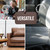 MastaPlasta Self-Adhesive Premium Leather Repair Patch - Black 8in x 4in (20 x 10 cm). Instant Upholstery Quality Patch for Sofas, Car Interiors, Bags, Jackets, Vinyl & More