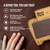 MastaPlasta Self-Adhesive Premium Leather Repair Patch - Black 8in x 4in (20 x 10 cm). Instant Upholstery Quality Patch for Sofas, Car Interiors, Bags, Jackets, Vinyl & More