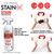 Stain-X Cleaner | Effective Stain Remover for Laundry, Carpet, Clothing, Upholstery and Other Washable Fabrics (8 oz)