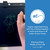 Boogie Board Basics Reusable Writing Pad - Digital Drawing Tablet, LCD Writing Pad with Instant Erase, Includes Stylus Pen