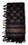 Tapp Collections Premium Skull Pattern Shemagh Head Neck Scarf - Dark Brown/Black