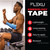 FlexU Kinesiology Tape - 60 2" x 10" Pre-Cut Strips for Lower Back, Knees, & Shoulders; Pain Relief & Support for Muscles & Joints, Shoulders, Knees & Back, Rheumatism, Gout, Osteoporosis (Black)