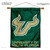 South Florida Bulls Banner with Hanging Pole