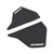 IZX Fits for R 1300 GS ADV R1300GS Adventure R1300GSA 2024 2025 Motorcycle Rubber Tank Sticker Protector Guard Pad Kit (Black)